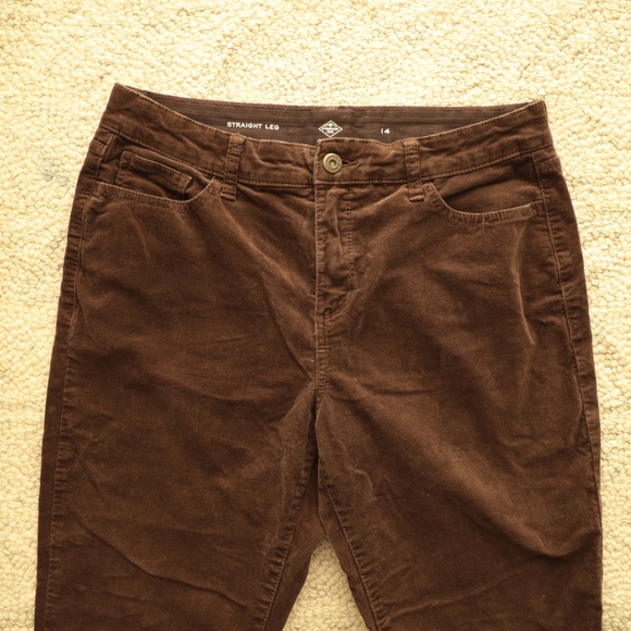 Corduroy Brown Pants - 34 Mens - Picture 3 of 8